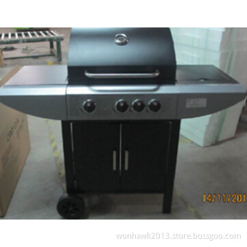 Hot Selling! ! Cheap 3+1 Gas BBQ Grill